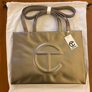 Telfar - Medium Bronze Shopping Bag